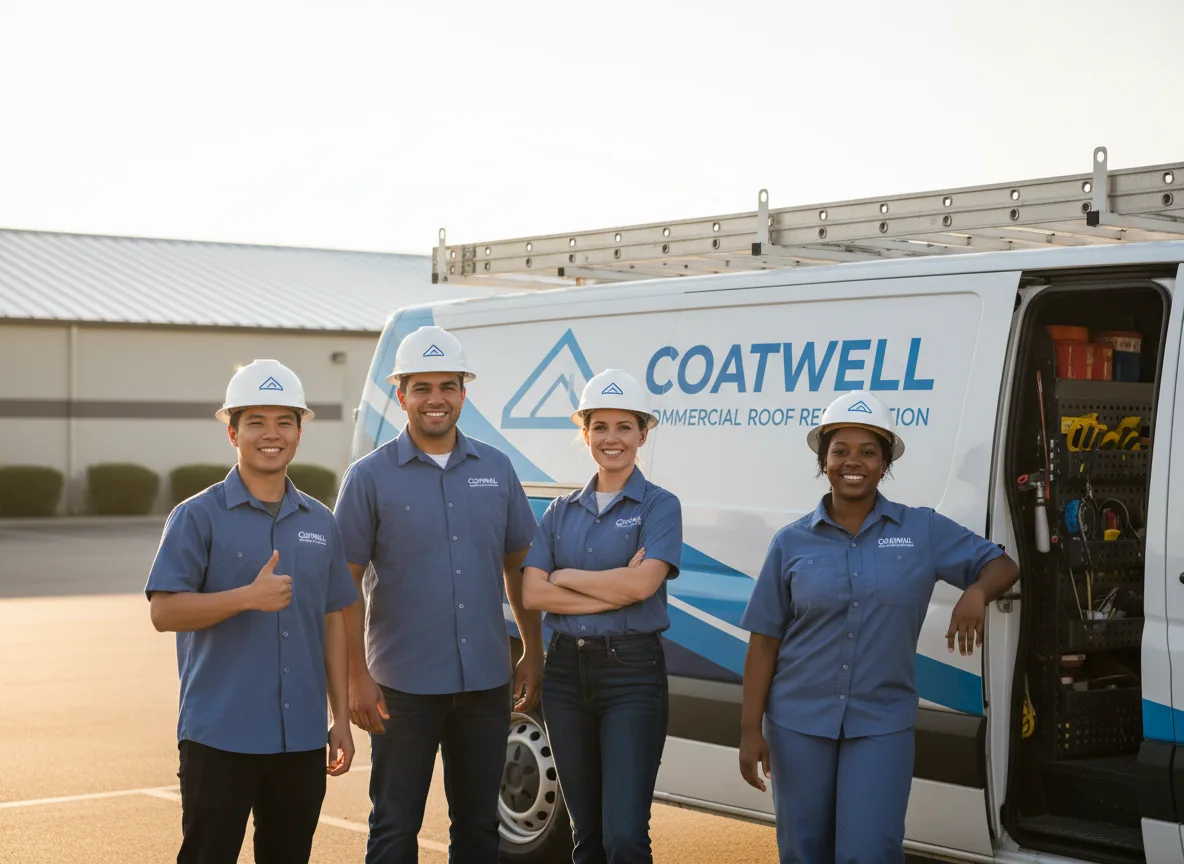 Commercial roof coating company in Bel Aire, KS